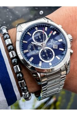 Daniel Klein Yeni Sezon Gümüş Renk Çelik Erkek Kol Saati 3atm Su Geçirmez Bileklik Hediyeli Babalar Günü Hediyesi