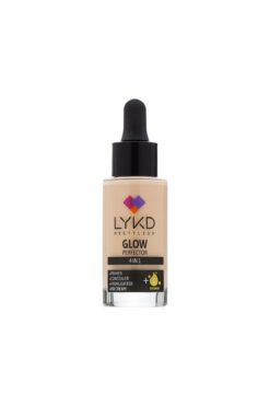 lykd Glow Perfector 4'ü 1 Arada Işıltılı Fondöten (Baz, Kapatıcı, Aydınlatıcı, BB Krem) 118 Fair