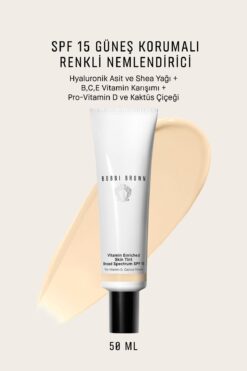 BOBBI BROWN Vitamin Enriched Işıltılı Bitişli Renkli Nemlendirici SPF 15 50 ml - Light 1 - 716170284699