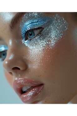 tolstoy Parlak Glitter - Tiny Blue Simli