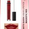 NOTE Matte Queen Lipstick Kalıcı Mat Likit Ruj - 15 Magestic Red - Kırmızı