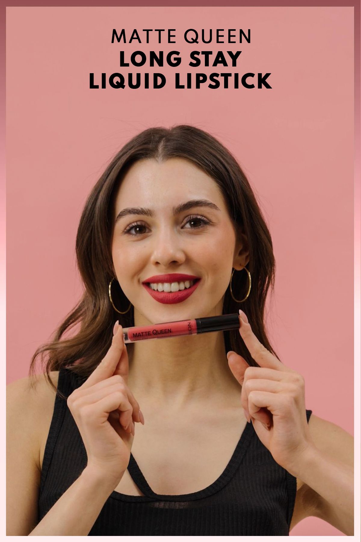 NOTE Matte Queen Lipstick Kalıcı Mat Likit Ruj - 15 Magestic Red - Kırmızı - Görsel 2