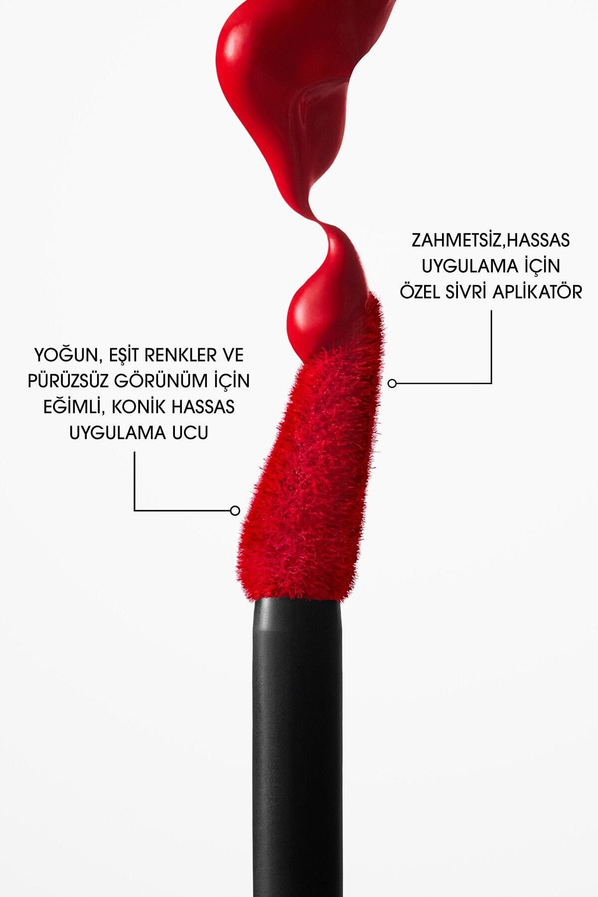 M.A.C Locked Kiss Ink 24hr Likit Mat Ruj - Teaser - 4ml - 773602646012 - Görsel 2