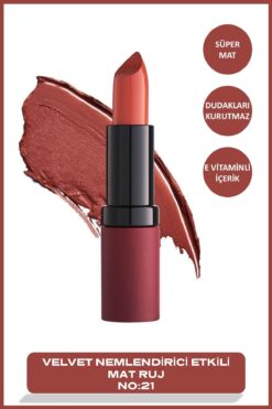 Golden Rose Velvet Matte Lipstick 21 Velvet Mat Ruj 4,2 G