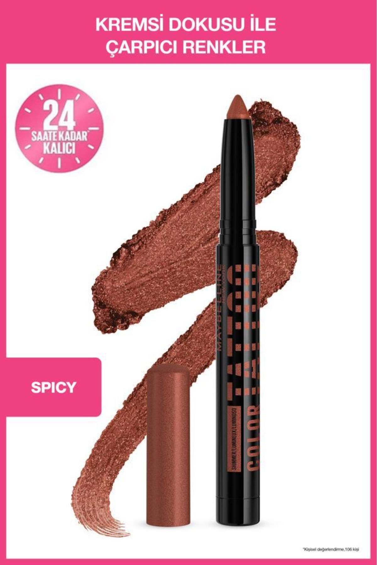Maybelline New York Color Tattoo 24H Eye Stix Göz Farı - Spicy