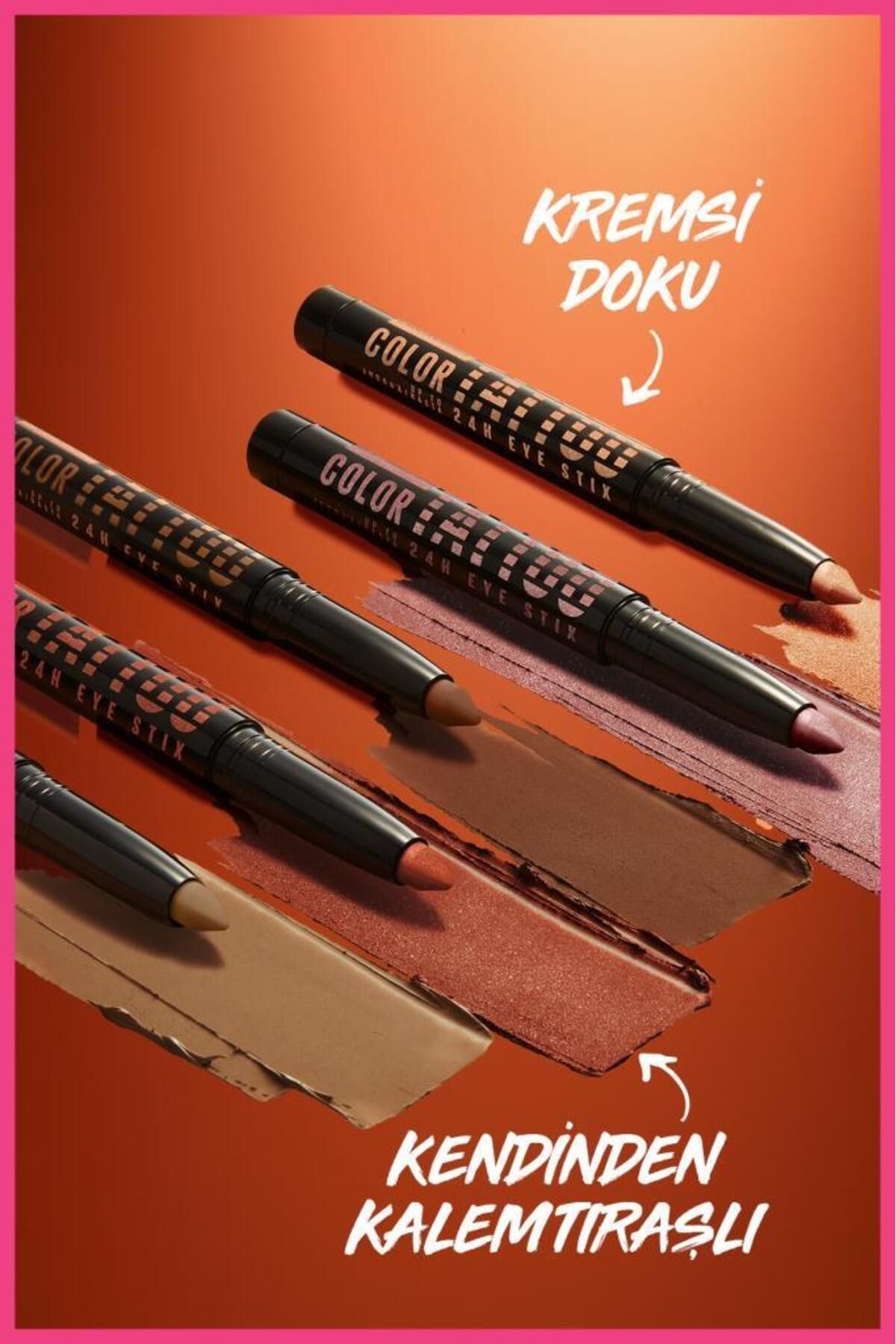 Maybelline New York Color Tattoo 24H Eye Stix Göz Farı - Spicy - Görsel 2