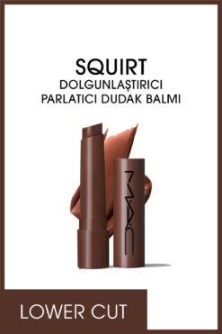 M.A.C Squirt Dolgunlaştırıcı Parlatıcı Dudak Balmı - Lower Cut 2.3 G