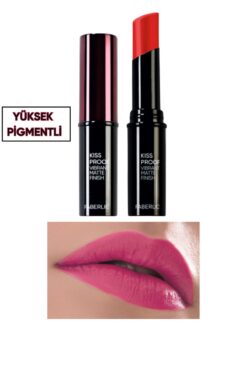 Faberlic Glam Team Kiss Proof Dayanıklı Mat Ruj, Ton "parlak Pembe"