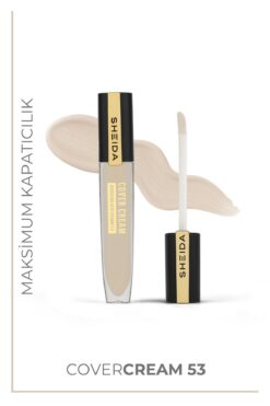 Sheida Cover Cream Aydınlatıcılı Gözaltı Kapatıcısı, Yoğun Pigment Concealer - No 53