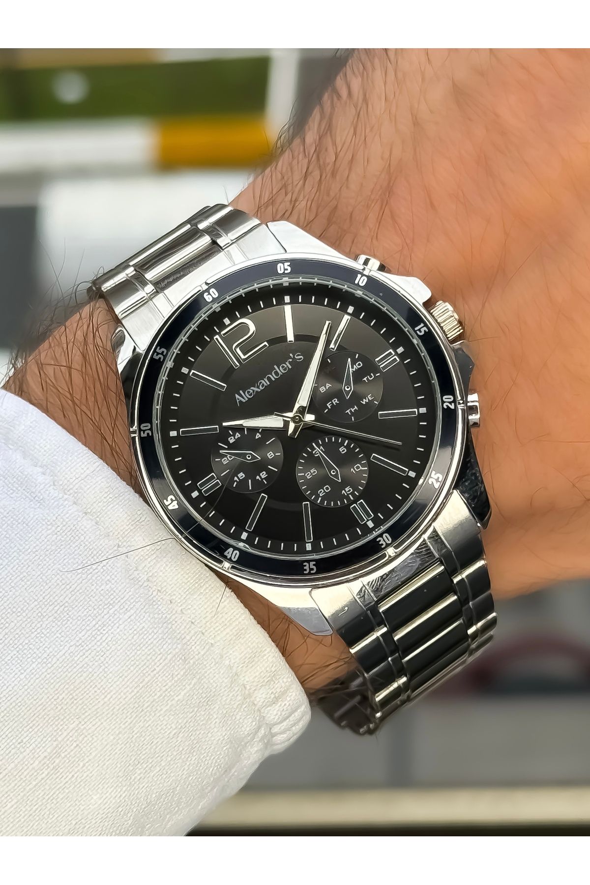 Alexanders Alexander's Çelik Kordon Erkek Kol Saati