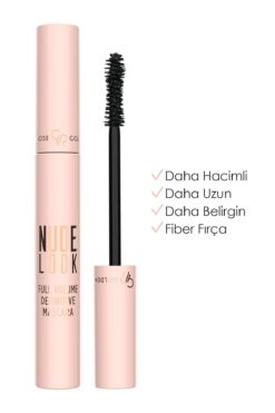 Golden Rose Nude Look Full Volume Definitive Mascara İçerikli Hacim Veren Maskara 9 ml