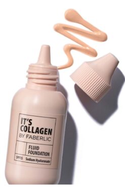 Faberlic It’s Collagen Serisi Nemlendirici Fondöten, Ton "bej"6872