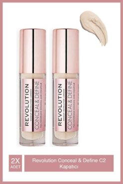 Revolution Conceal Define 16 Saat Etkili Mat Bitişli Kapatıcı No: C2* 2 Adet