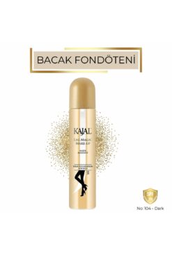 KAJAL Sprey Bacak Fondöteni - Spray On Leg Foundation 75 ml - No: 104