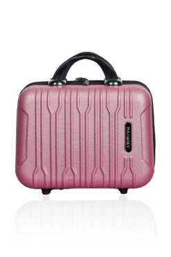 POLO&SKY Polo Sky Mars Model Abs Gül Kurusu Makyaj Çantası El Valizi