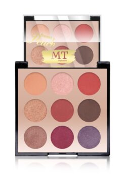 Makeuptime Kare Sweet Peach 9 Lu Far Paleti 02