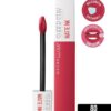 Maybelline New York Likit Mat Ruj - SuperStay Matte Ink Liquid Lipstick 80 Ruler 3600531469481