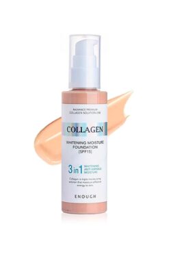Enough Aydınlatıcı SPF 15 Fondöten ENOUGH Collagen Whitening Foundation 3 in 1
