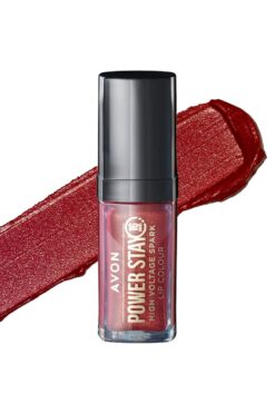AVON Powerstay High Voltage Spark Likit Ruj Russet Shock