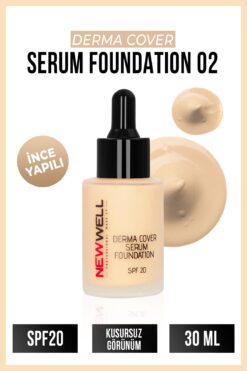 New Well Derma Cover Serum Foundation - No:02