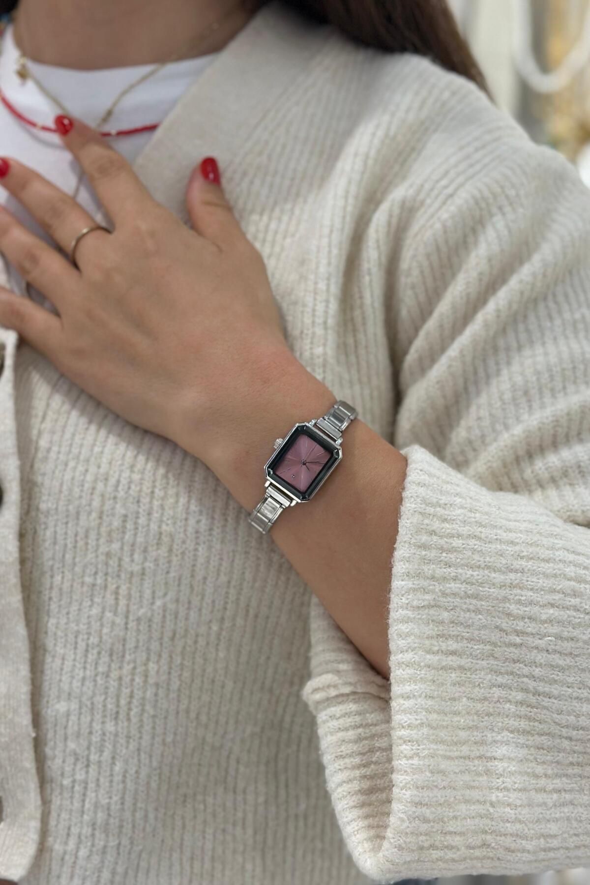 DEEPORA İTALYAN BİLEKLİK ÇELİK SAAT CHARM TAKILABİLİR - Görsel 2