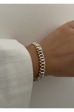 KİLİGİSTANBUL Knit Dorika Bileklik 16 Cm