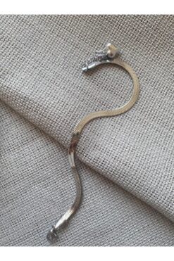 stainles steel STAİNLESS STELL İTALYAN EZME ÇELİK ZİNCİR BİLEKLİK, 316L KARARMAZ ÇELİK BİLEKLİK 17+5 cm Uzunluk
