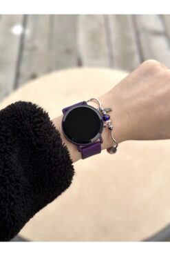 wesscollection Unisex Su Geçirmez Dijital Kol Saati - Mor