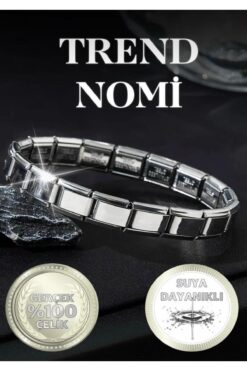 Merci Jewellery İtalyan Charm Çelik Bileklik(YAZISIZ)