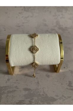 ANGELSS JEWELLERY Van Cleef Gold Bileklik (Yonca Gold Bileklik)