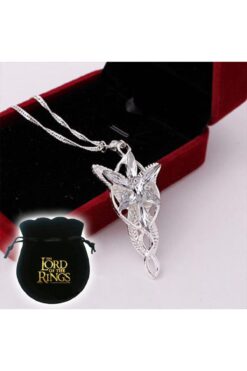 abbsee Arwen Evenstar Elf kolye Yüzüklerin Efendisi Akşam Yıldızı LOTR Aragom Kolye