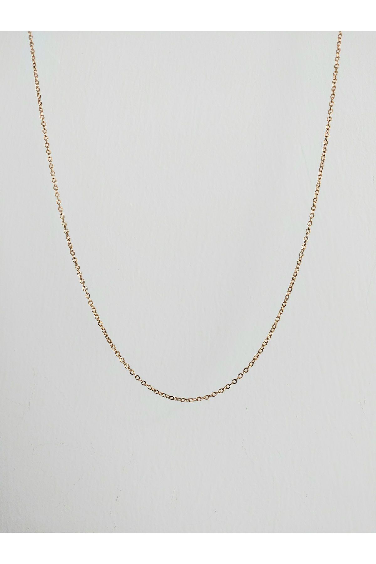 Alexis Carrel Çelik İnce Halkalı Zincir Kolye, Klasik Kolye Zinciri, Hayalet Zincir