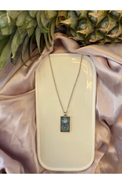 LUZ Güneş Model The Sun Tarot Plaka Kolye