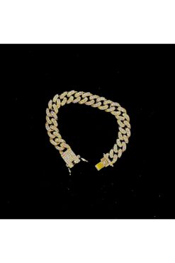 XUPING JEWELRY 13mm Altın Cuban Bileklik