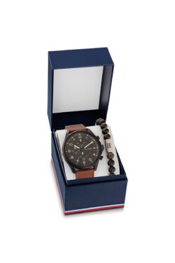 Tommy Hilfiger Th2770153 Erkek Kol Saati Ve Bileklik Seti