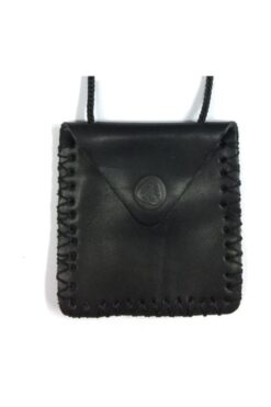 RoseRoi Boş Deri Cevşen Kabı Kılıfı Askılı Kolye Dikdörtgen Büyük Boy 7x7 Cm