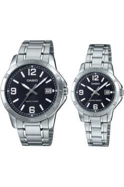 Casio MTP-LTP- V004D-1B2UDF Çift Kol Saati (Kadın-Erkek)