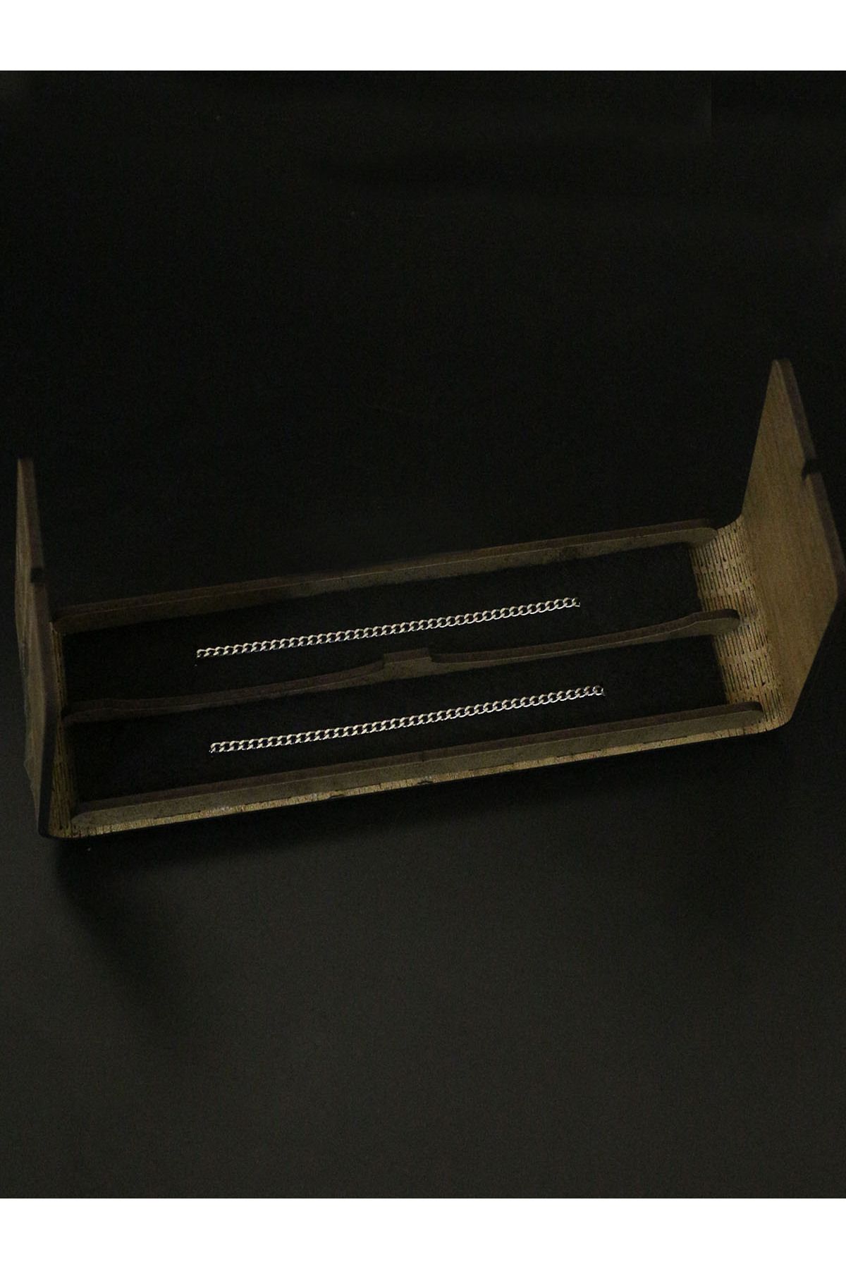 Dukkanka 2'li Sonsuz Aşk Sevgili Çift Bilekliği Paslanmaz Çelik Özel Hediye Kutulu - Görsel 2