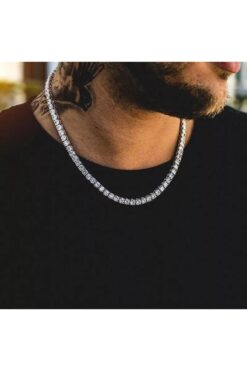 TakıConcept Parlak Taşlı Tennis Chain Kolye