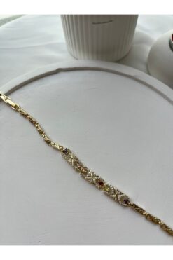 HERA JEWELS Renkl Işıltılı Bileklik