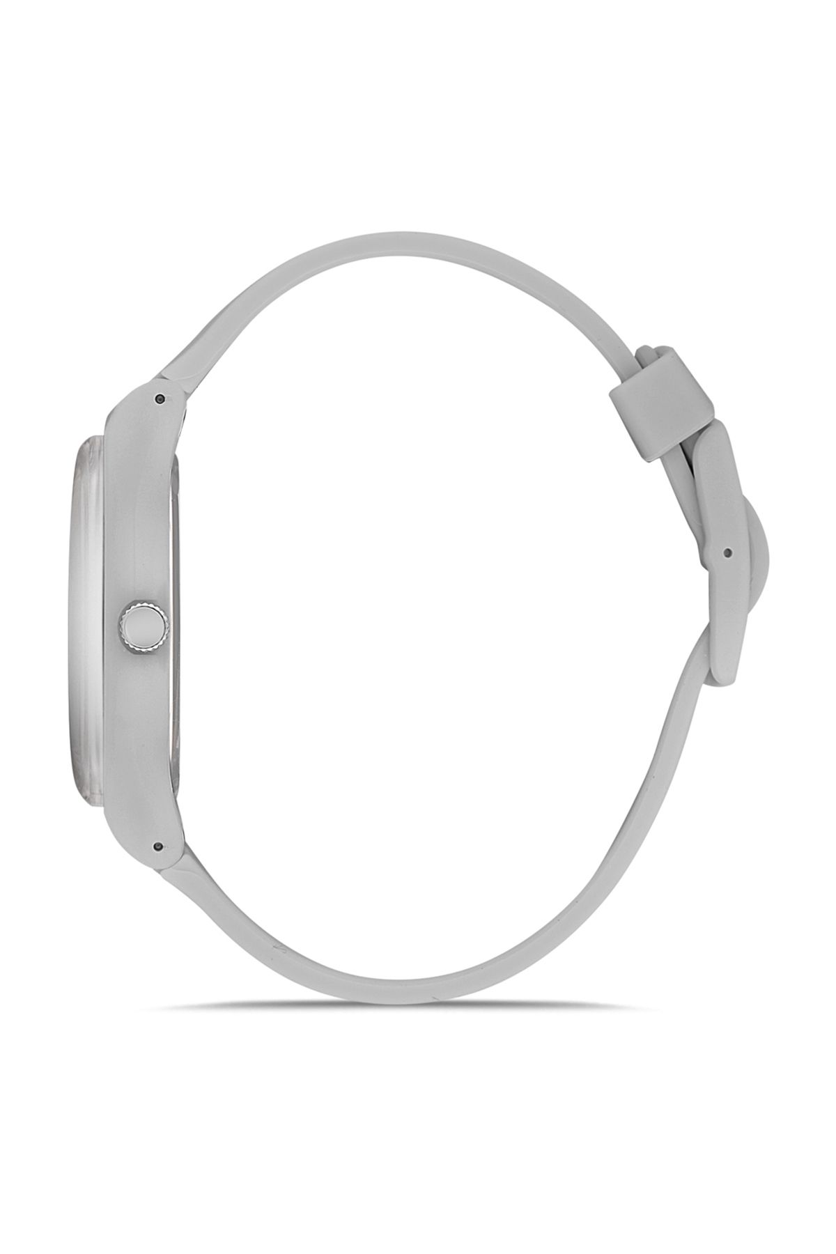 Polo Air Spor Unisex Silikon Kordon Gün Ay Takvimli Kol Saati Gri Renk PL-1555B3x - Görsel 2