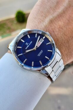 Daniel Klein Silver Lacivert Renk Erkek Kol Saati