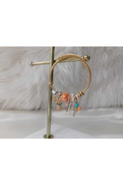 Allen Accessories Balonlu Figürlü Çelik Charm Bileklik