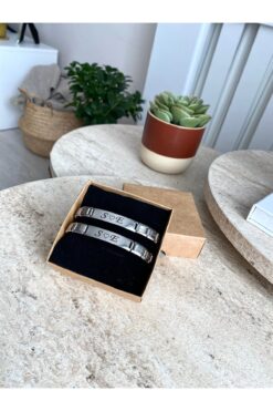 Moon Kişiye Özel Italyan Plaka Bileklik Sevgili,arkadaş (İSTENİLEN YAZI YAZILABİLİR 1 ADET FİYATIDIR.)