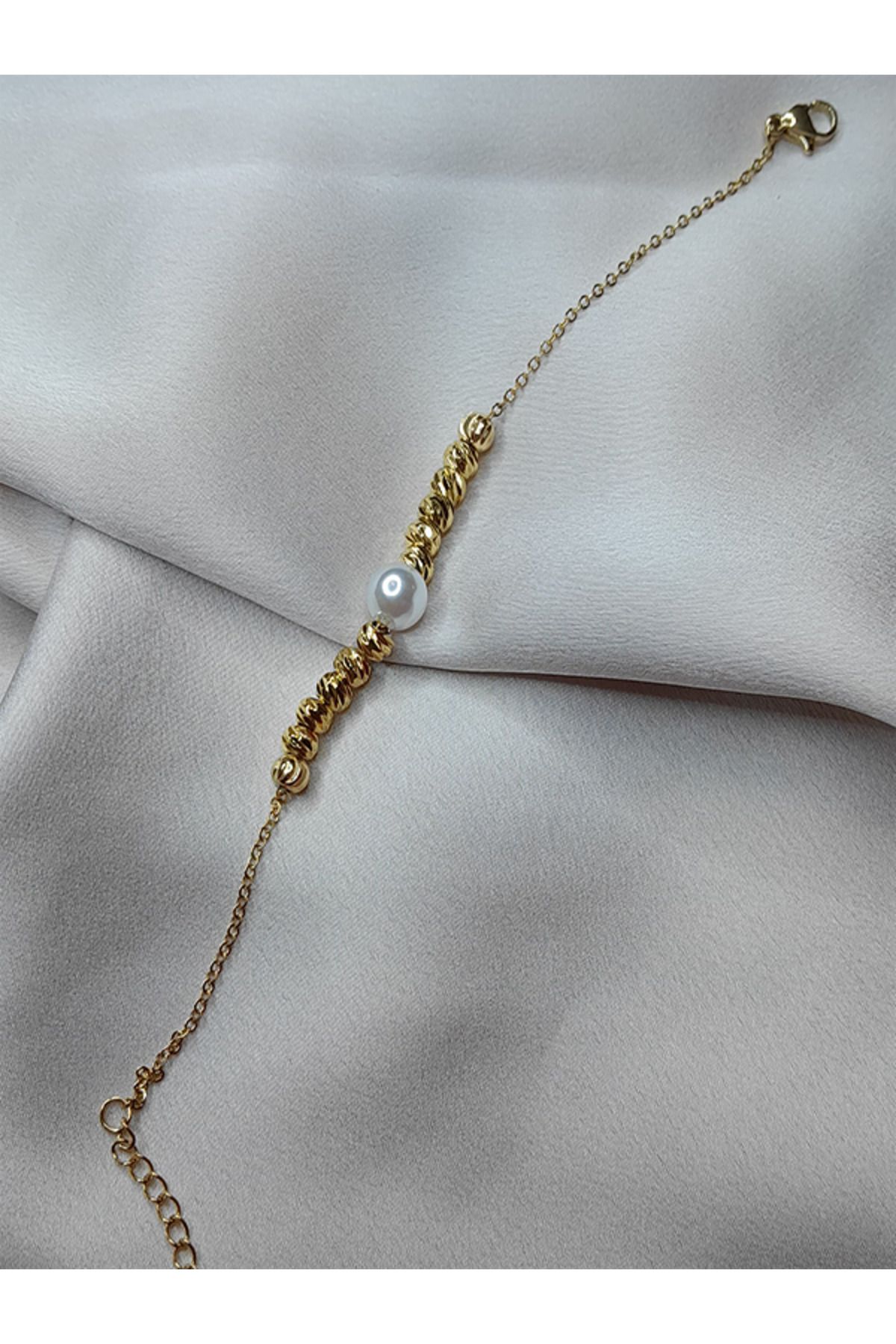 fiore fashion Dorika Ince Bileklik Çelik Paslanmaz 316 L