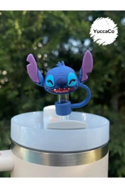 Stanley Termos Uyumlu Stitch Aksesuar/ Stitch Pipet Koruyucu/ Stich Pipet Kılıfı/ Pipet Tıpası