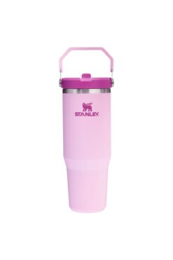 Stanley The IceFlow™ Flip Straw Tumbler 30 oz | Cherry Blossom Pipetli Termos Bardak 0,89 Litre