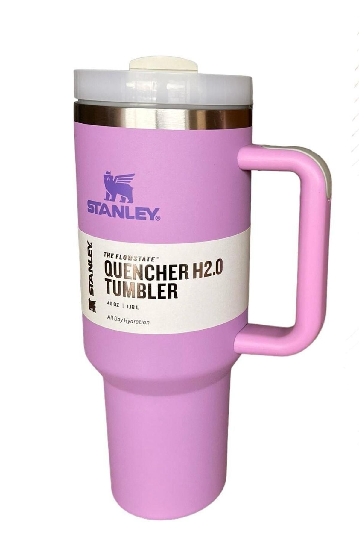 Stanley 40oz Paslanmaz Çelik H2.0 FlowState Quencher Termos Lila- 1.18Lt