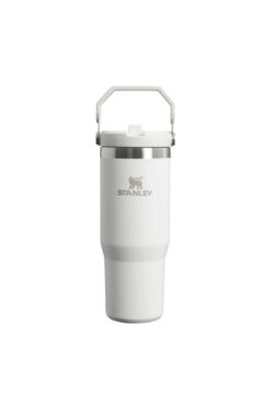 Stanley The Iceflow™ Flip Straw Tumbler 30 Oz | Beyaz Pipetli Termos Bardak 0,89 Litre