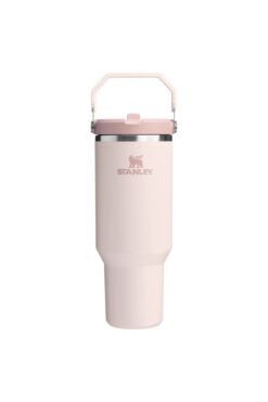 Stanley The IceFlow™ Flip Straw Tumbler 30 oz | Rose Quartz Pipetli Termos Bardak 0,89 Litre